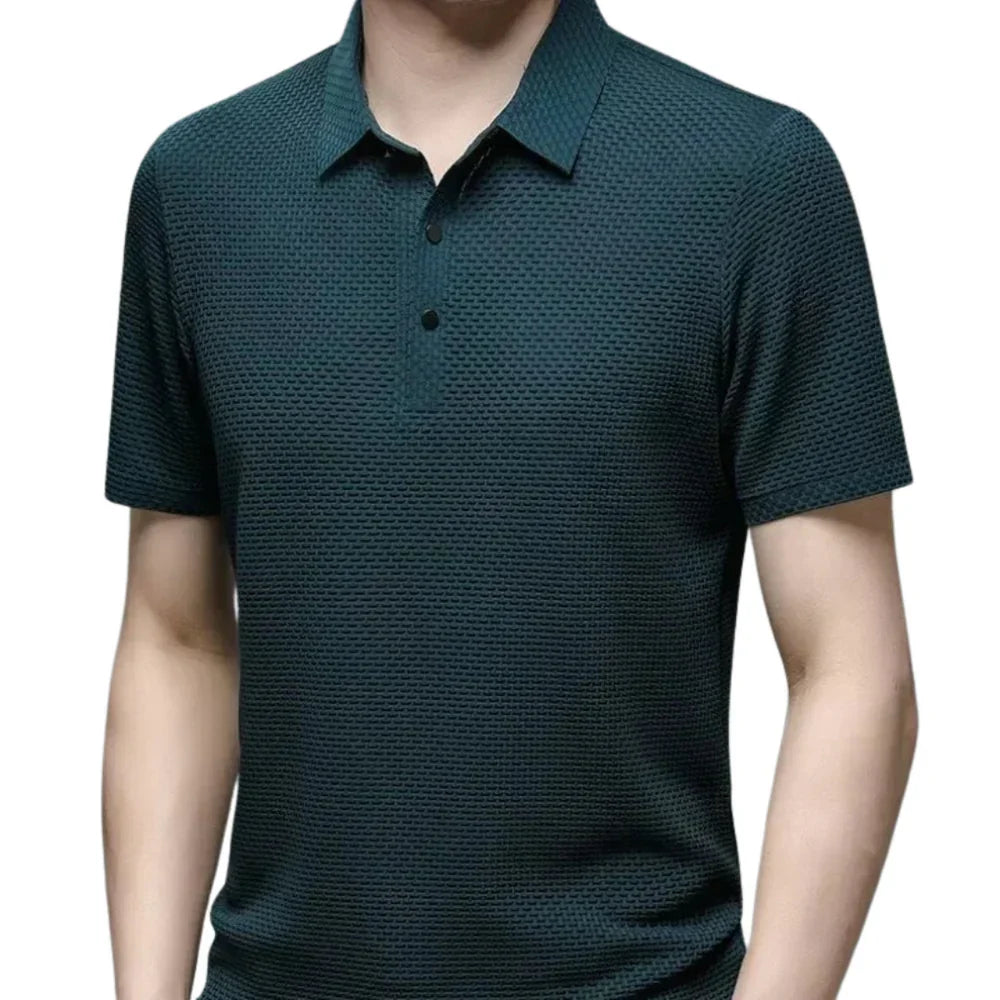 ClassyLondon™ | Silk Polo (Anti-Wrinkle)