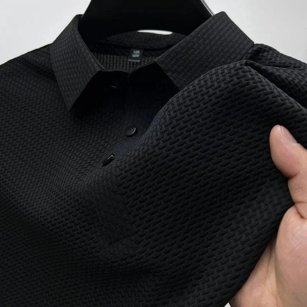 ClassyLondon™ | Silk Polo (Anti-Wrinkle)