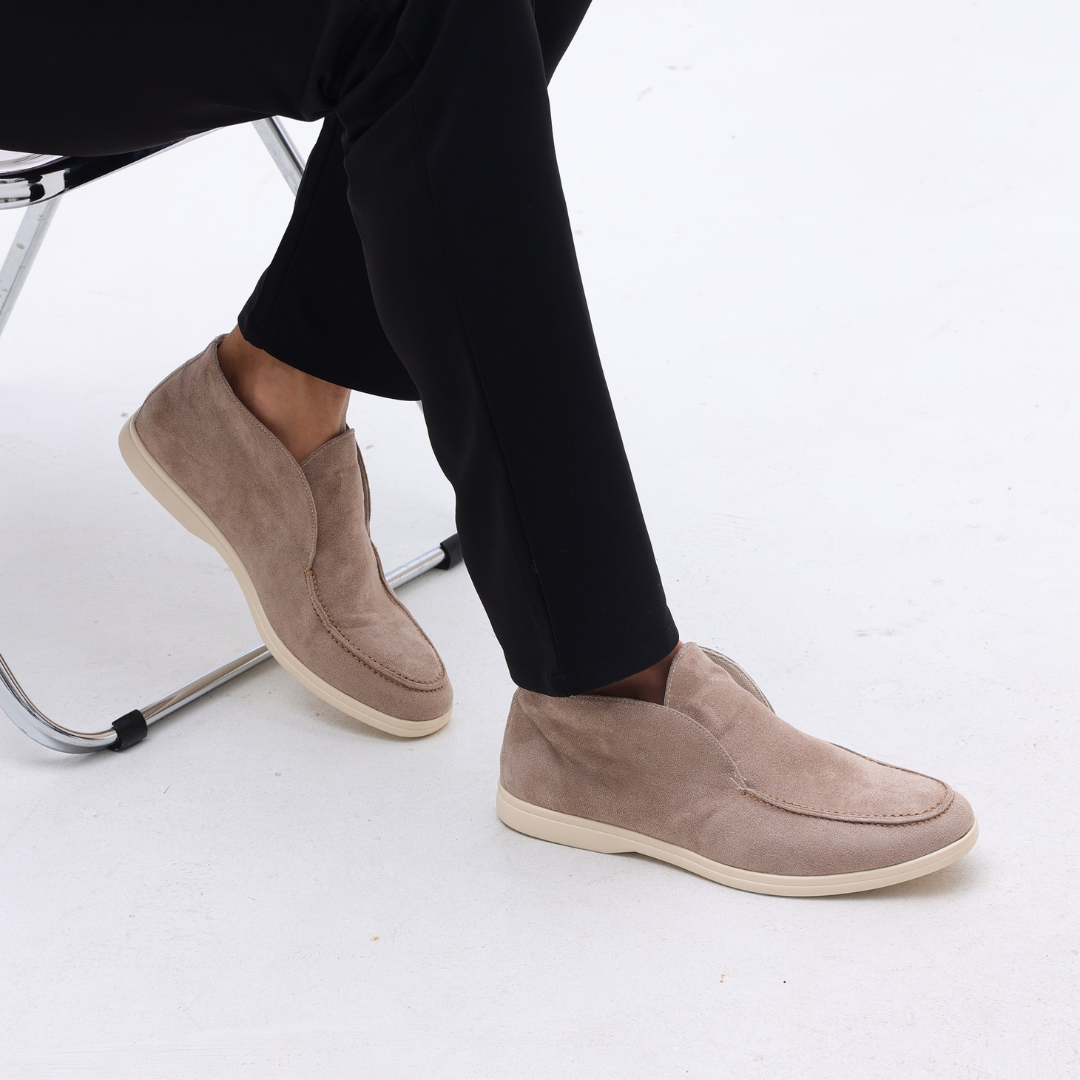 ClassyLondon™ | High Suede Loafers