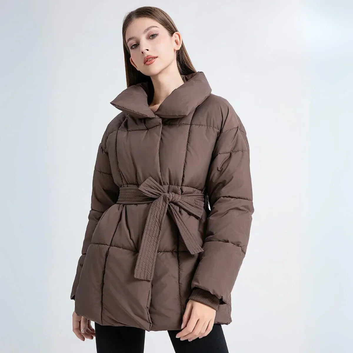 Arctic Allure - Elegant Winter Coat