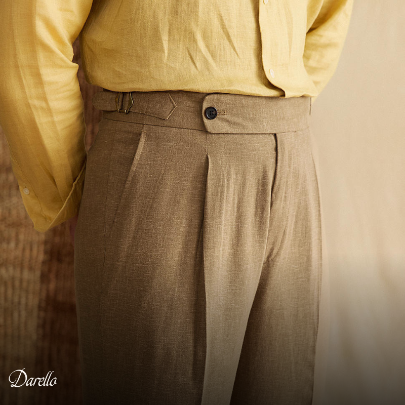 ClassyLondon™ | Tuscany linen trousers